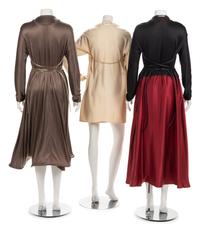 Three Geoffrey Beene Evening Ensembles with Tubing, Fall 1995