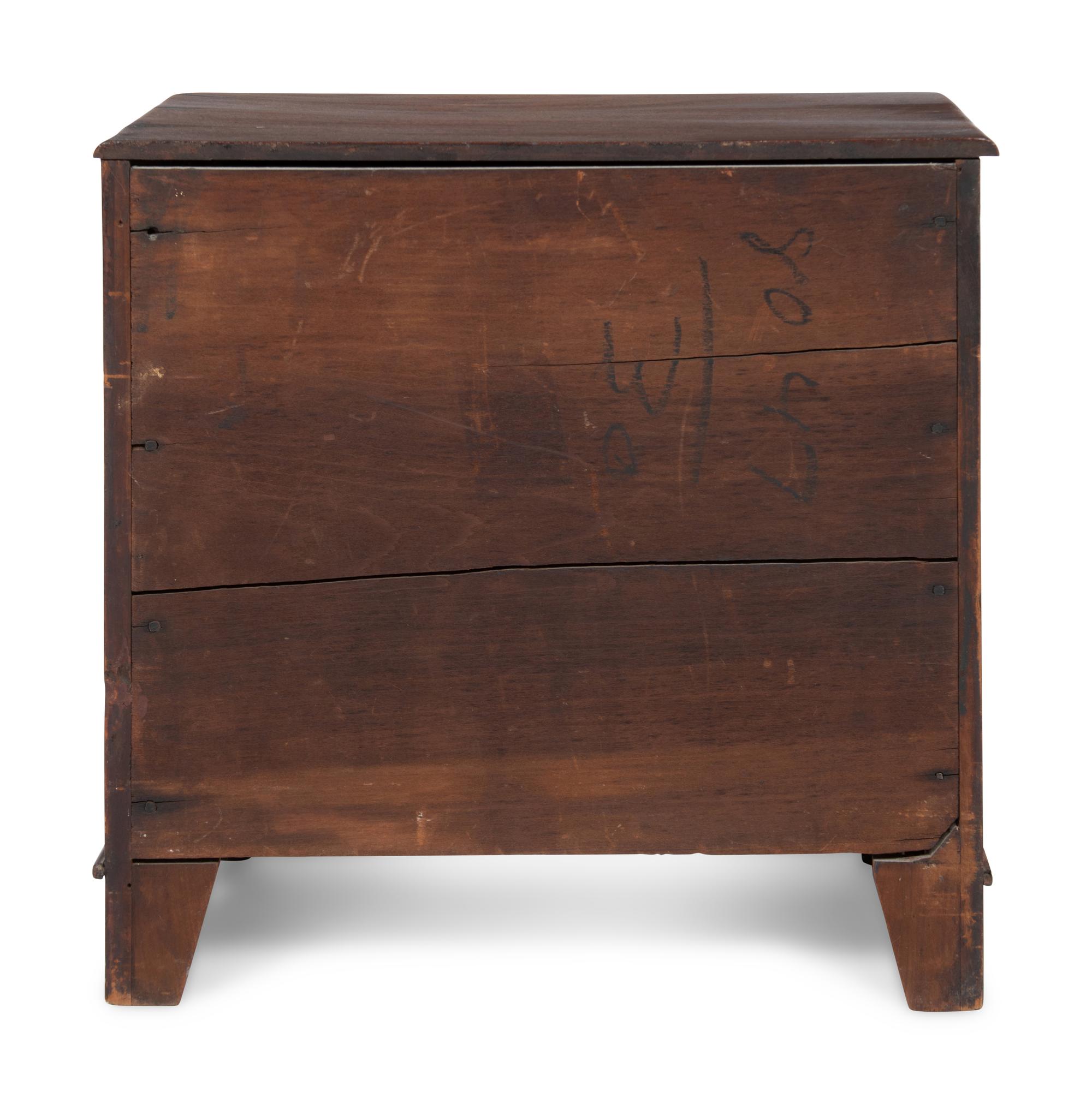 An American Miniature Chest of Drawers