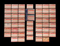 A Group of 53 1953 Bowman Color Baseball Cards Including Hall of Famers and Rookies,