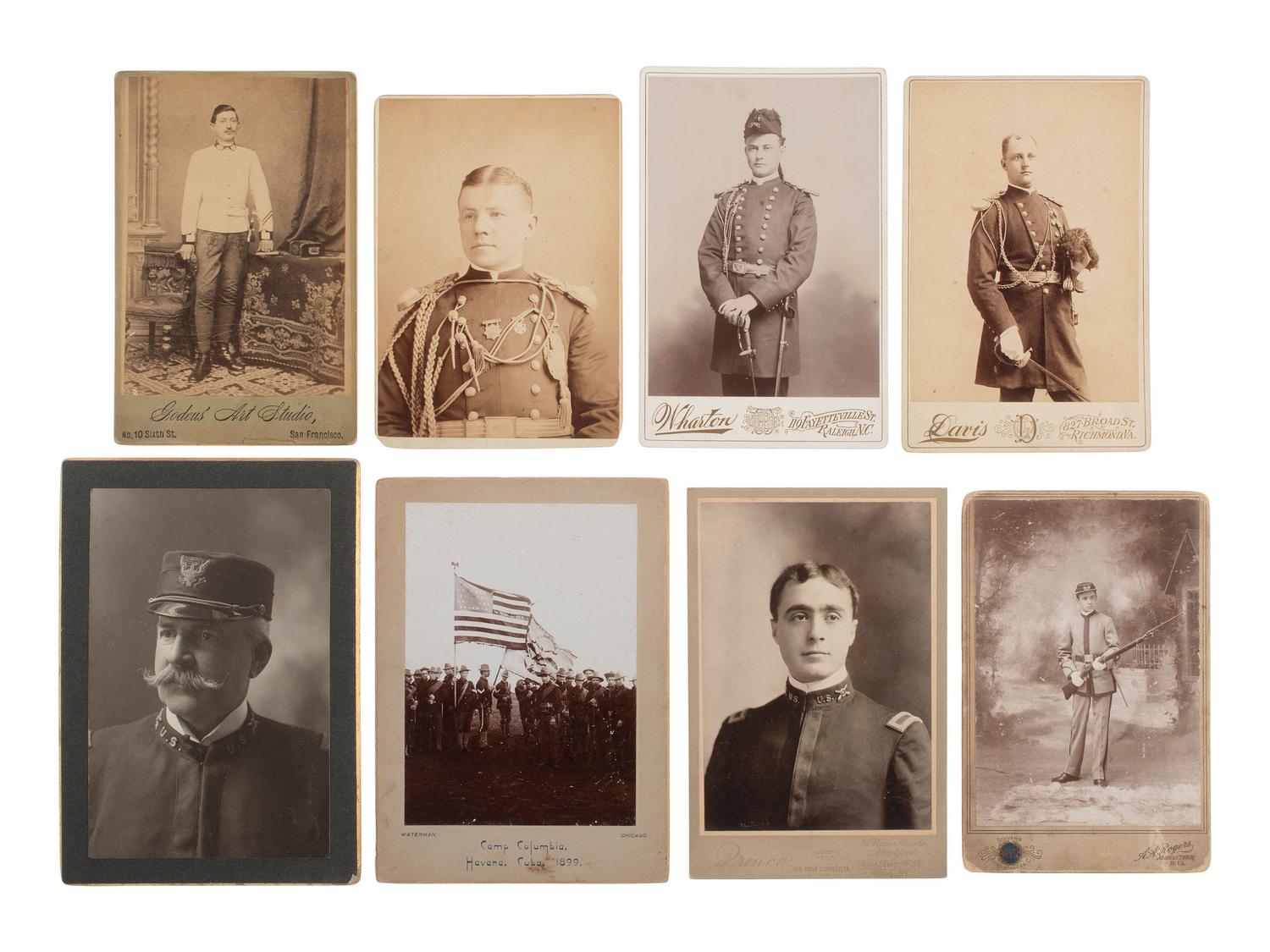 [MILITARIA]. 50+ photographs of military subjects in the United States and abroad.