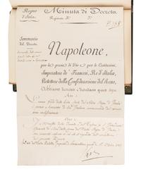[BONAPARTE, Napoleon (1769-1821)]. [The Napoleon Series]. HAZLITT, William (1778-1830). Life of Napoleon Bonaparte . 6 volumes. -- BOURRIENNE, Louis Antoine Fauvelet de (1769-1834). Memoirs of Napoleon Bonaparte . 4 volumes. -- JUNOT, Laure, Duchesse D'Abrantes (1784-1838). Memoirs of Madame Junot . 6 volumes. -- TALLEYRAND, Charles-Maurice, prince de (1754-1838). Memoirs of the Prince de Talleyrand . 5 vols. London: The Grolier Society, [ca 1905].