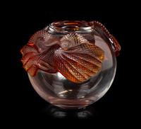 A Lalique Erimaki Vase