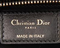 Christian Dior Black Tweed Small Lady Dior Bag, 2012