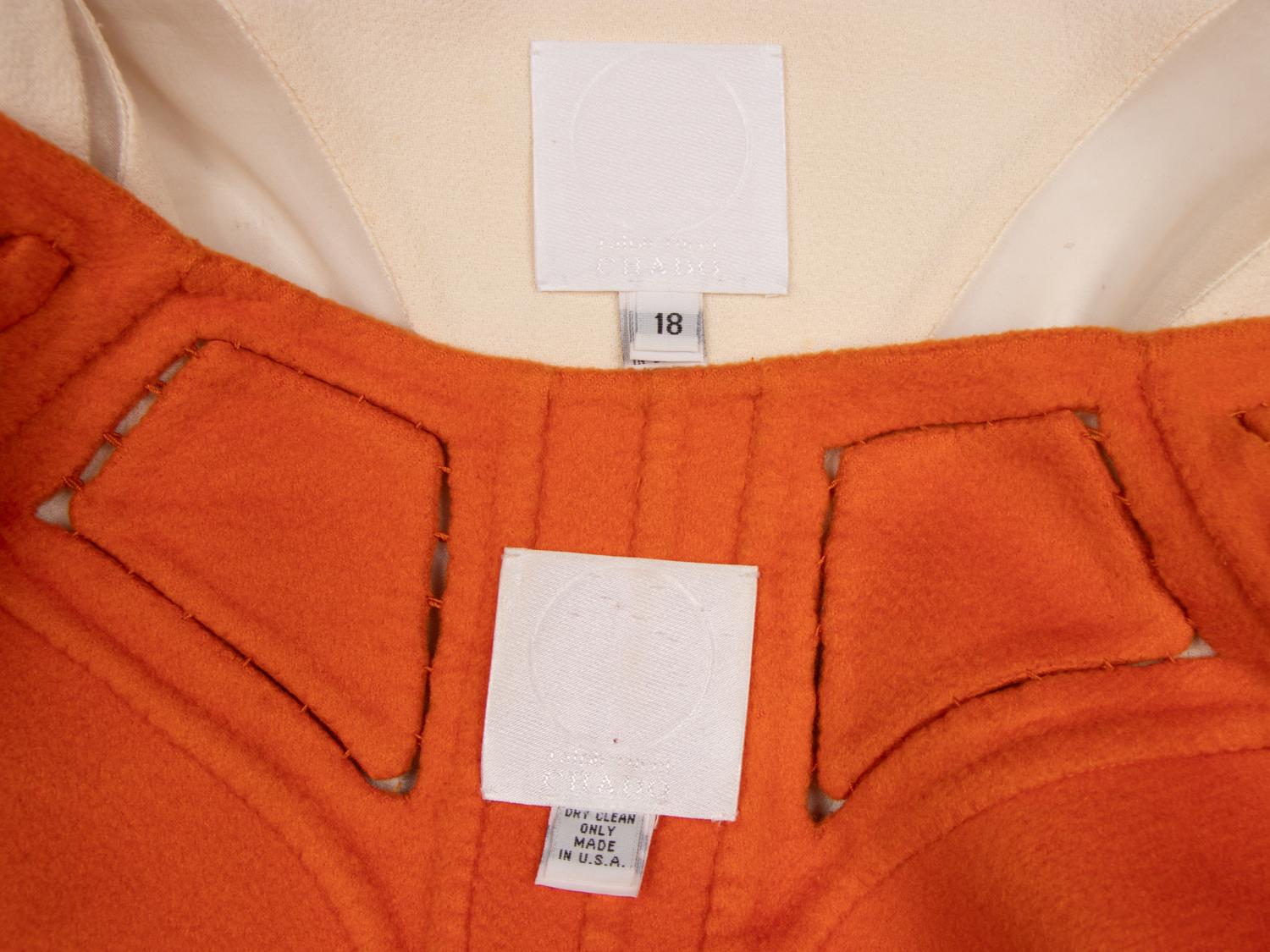 Ralph Rucci, Two Pieced Jackets