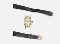 A Ladies 14K Yellow Gold Tiffany & Co. Watch