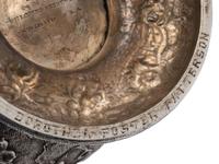 Three American Silver Repousse Table Wares