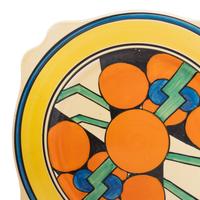 A Group of Nine Clarice Cliff Picasso Flower Ceramic Table Articles