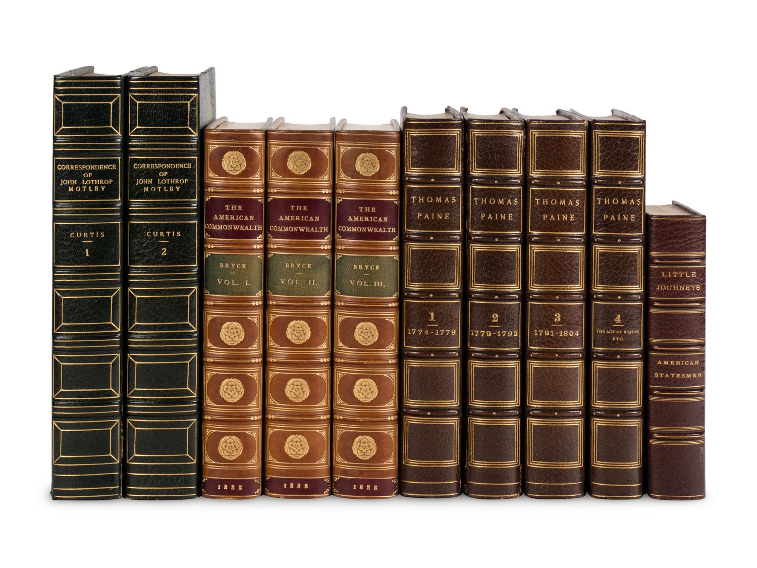 [AMERICAN HISTORY]. A group of 5 works, comprising: