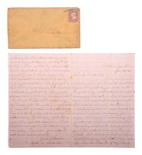 [CIVIL WAR]. Archive of 23 letters of James L. Hawkins, 10th Indiana Volunteers. September 1862-August 1864.