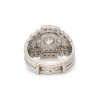 PLATINUM AND DIAMOND RING