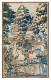 A Flemish Wool and Silk Tapestry 7 feet 10 inches x 5 feet 3 inches. — LATE 17TH CENTURY
