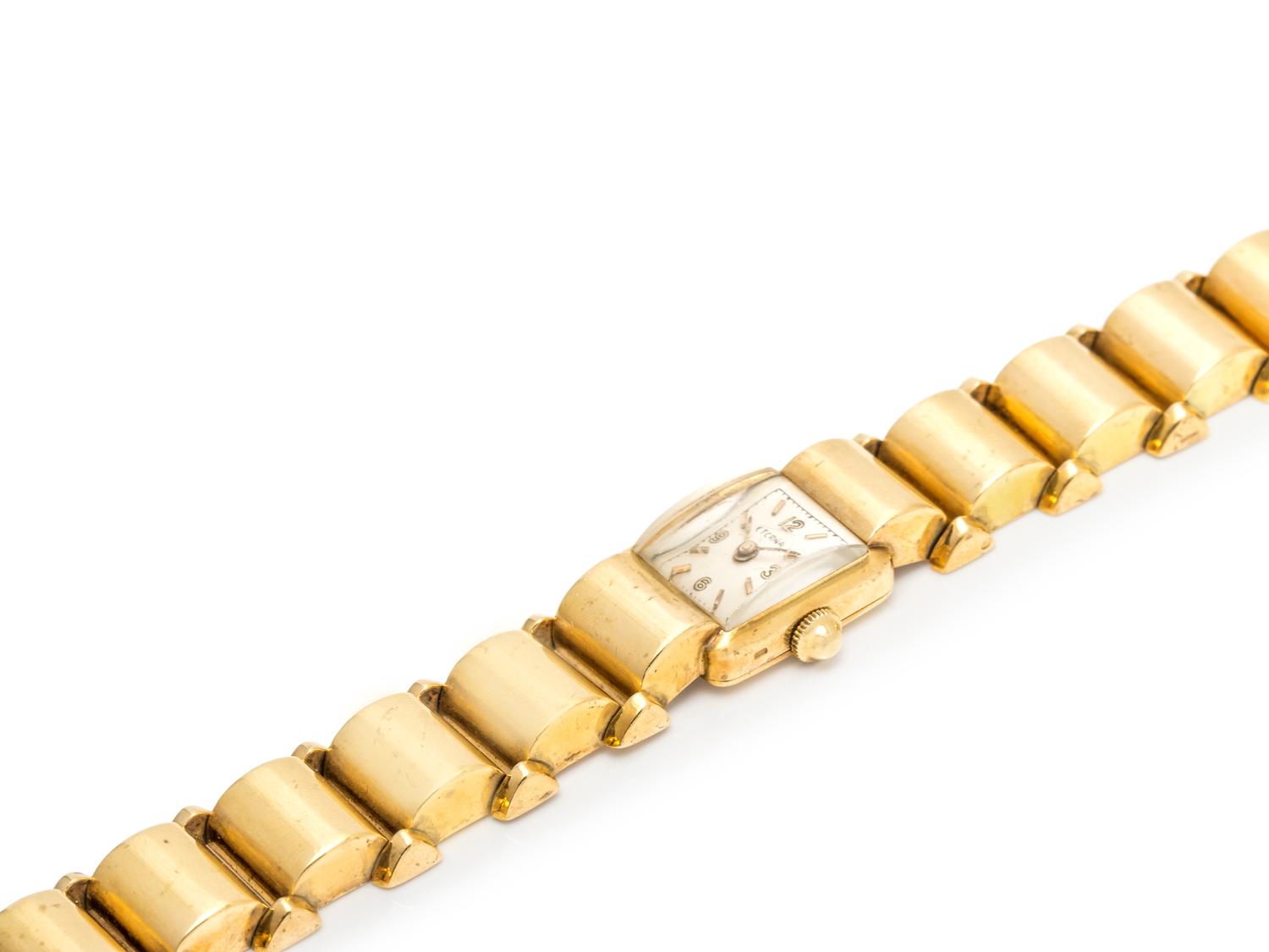 ETERNA, 18K YELLOW GOLD WRISTWATCH