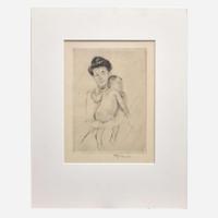 Mary Cassatt (American, 1844–1926) Mother Holding her Nude Baby