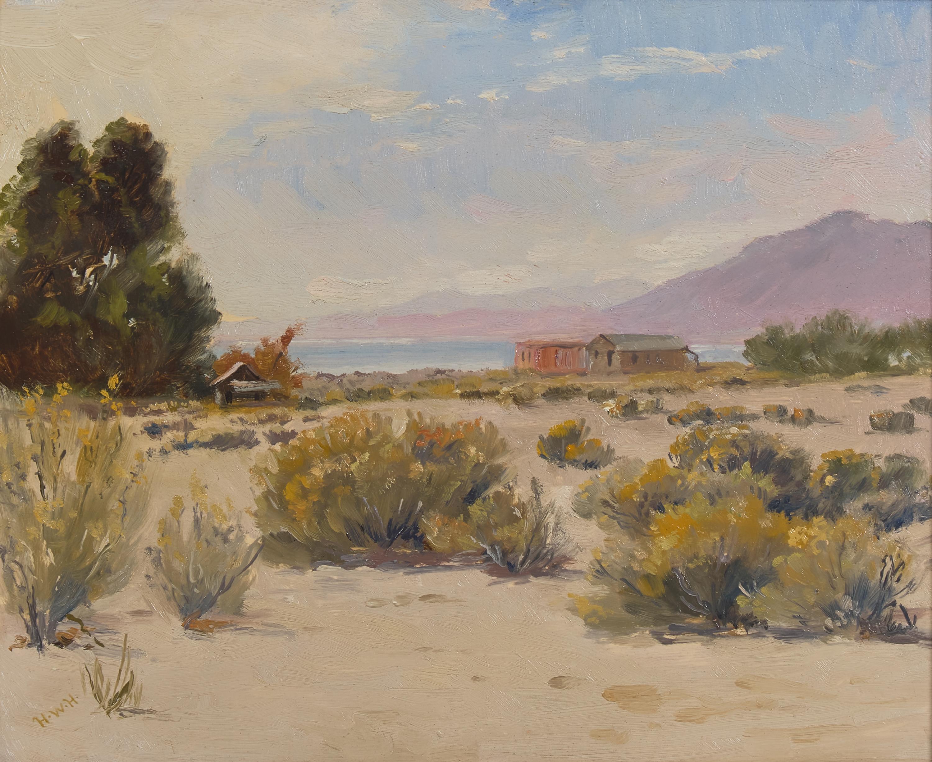 Herman Wendelborg Hansen (American, 1854–1924) — California Desert Landscape