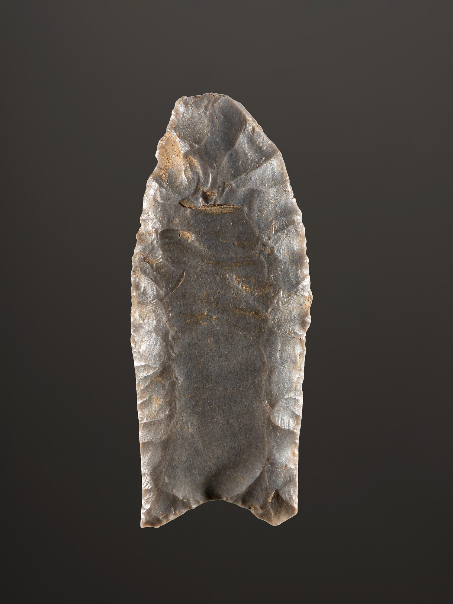 A Hornstone Clovis Point