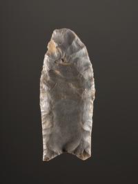 A Hornstone Clovis Point