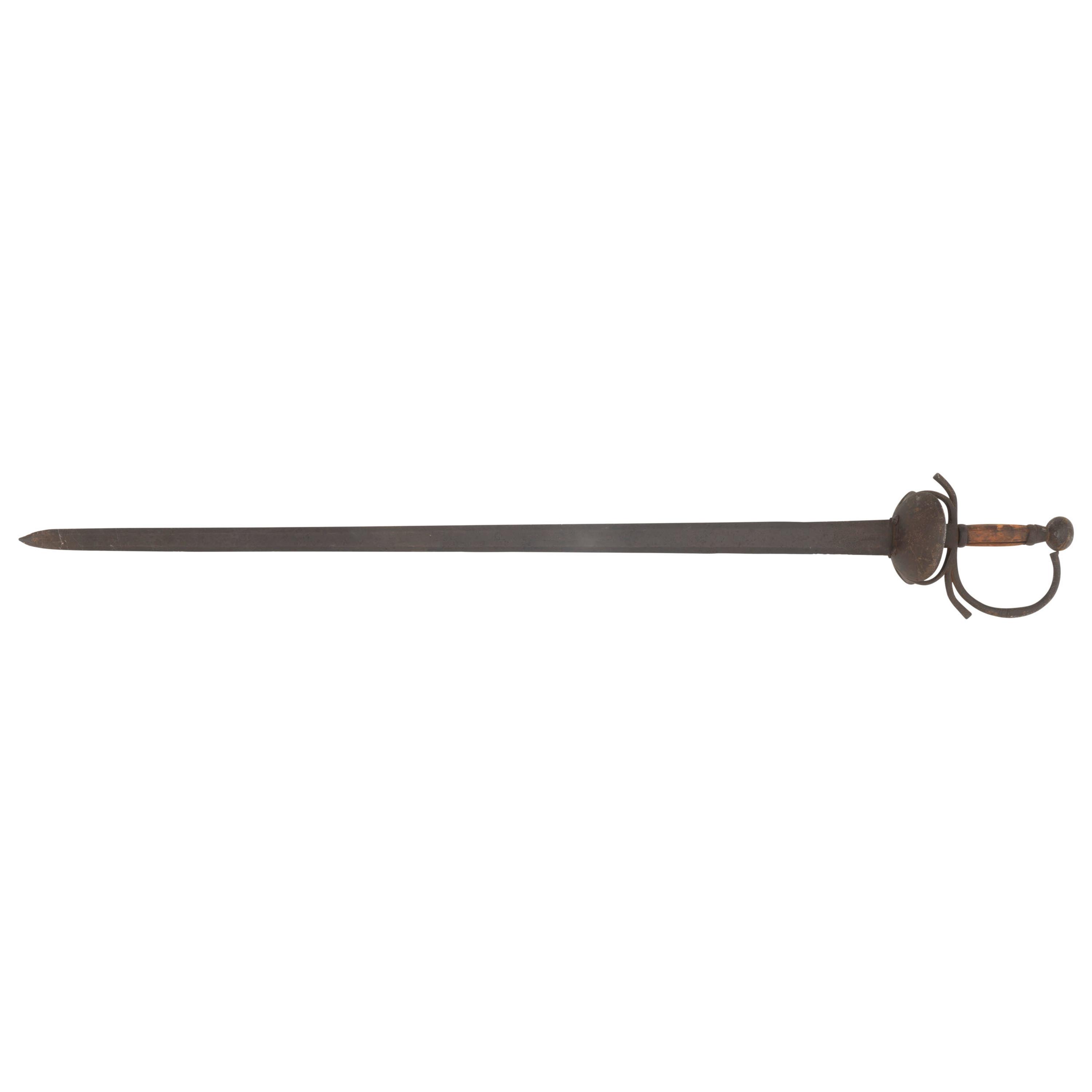 Late 18th Century Spanish Bilbao/Caribe Hilt Broadsword of Soldados de Cuera (Leather Jacket Soldiers)