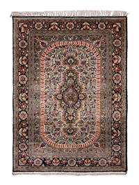 A Qum Wool Rug