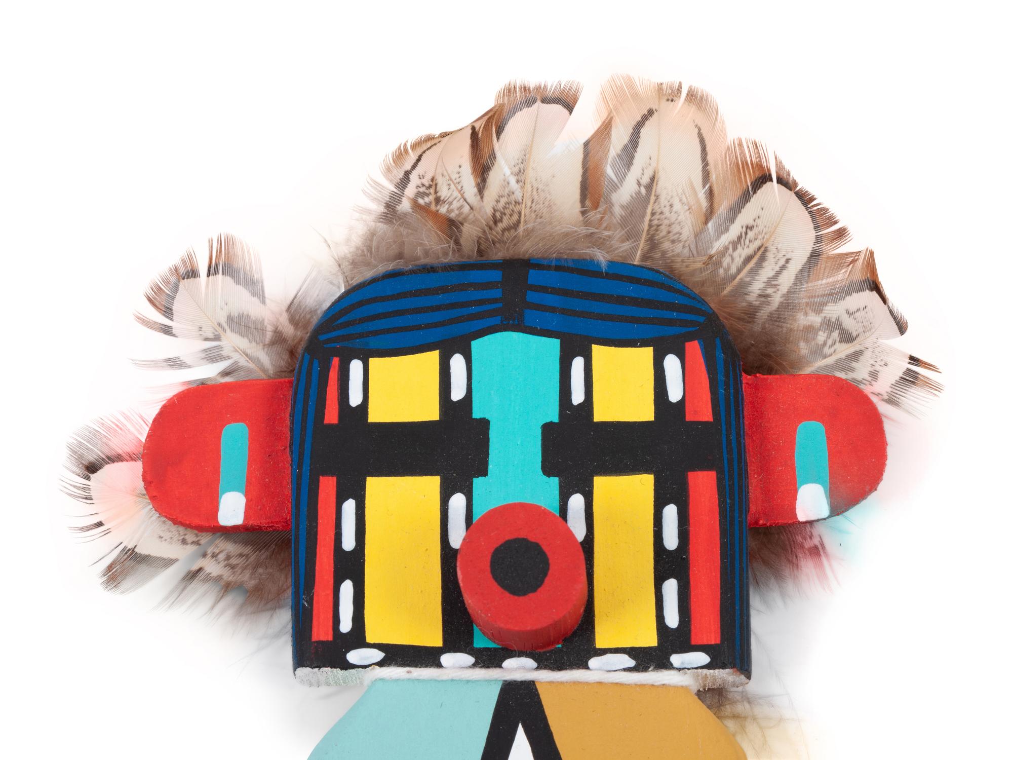 Navajo Weaver, Hopi Dancer, and Flat Katsina Dolls