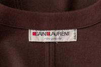 Saint Laurent Rive Gauche Wool Cape, 1970s