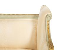 A Louis XVI Style Painted Window Seat