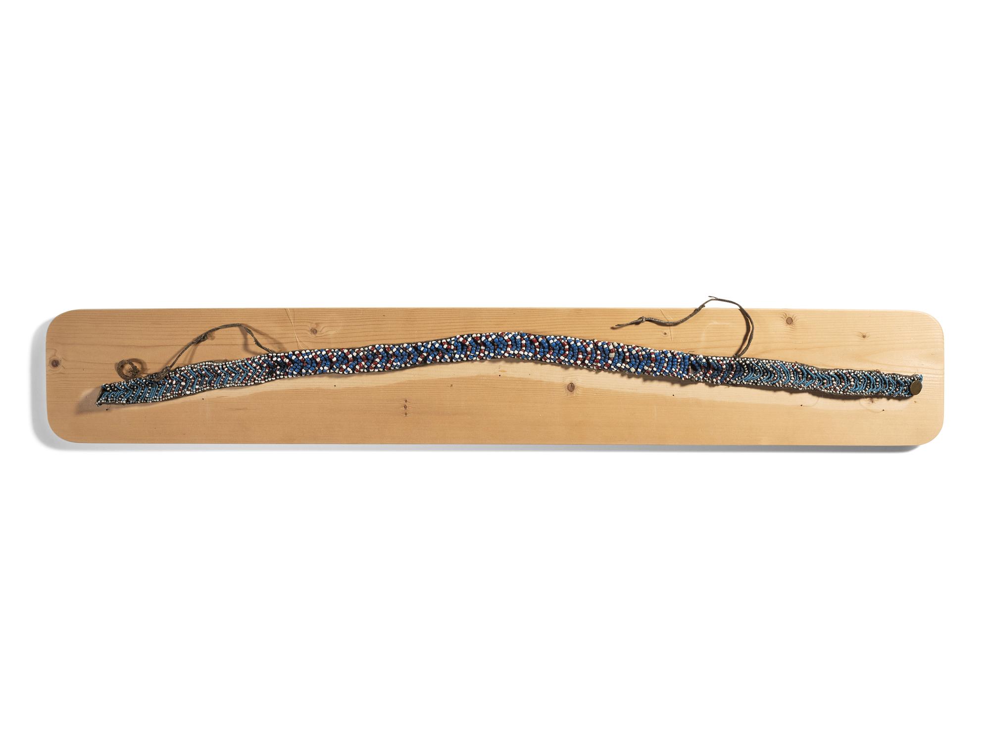 Iñupiat Beaded Hide Belt
