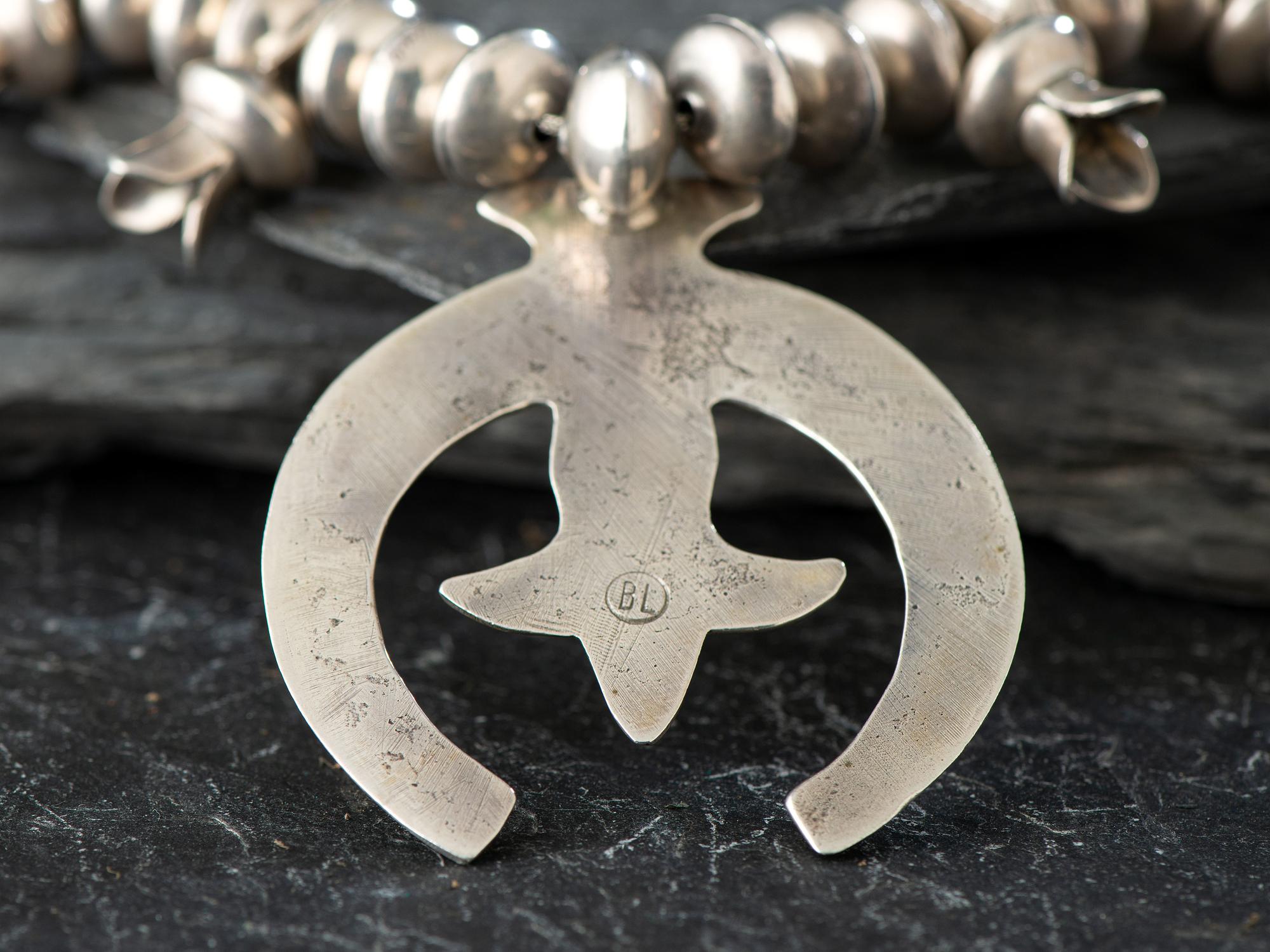 Silver Squash Blossom Necklace