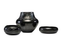 Blackware Pottery, signed Marie 1923-1925