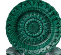 A Set of Fifteen Wedgwood Majolica Plates
