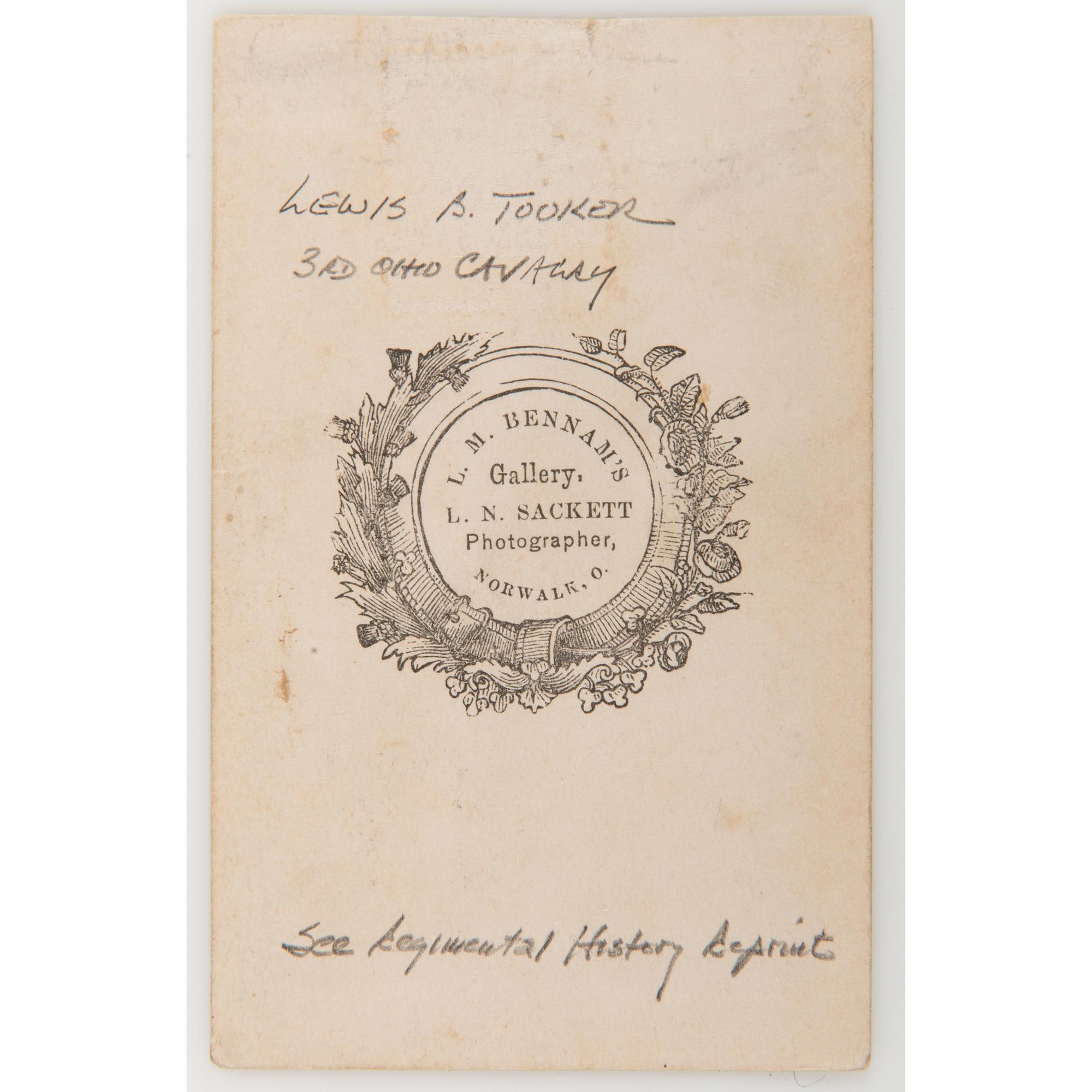 Ohio 3rd Volunteer Cavalry, Large Collection of Tintypes, CDVs, Ribbons, Medals, and More