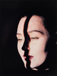 Erwin Blumenfeld (1897-1969) Line on Face, New York 1947-1949, from "Blumenfeld Color"