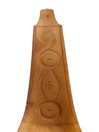 Tlingit Decorated Sheep Horn Spoon