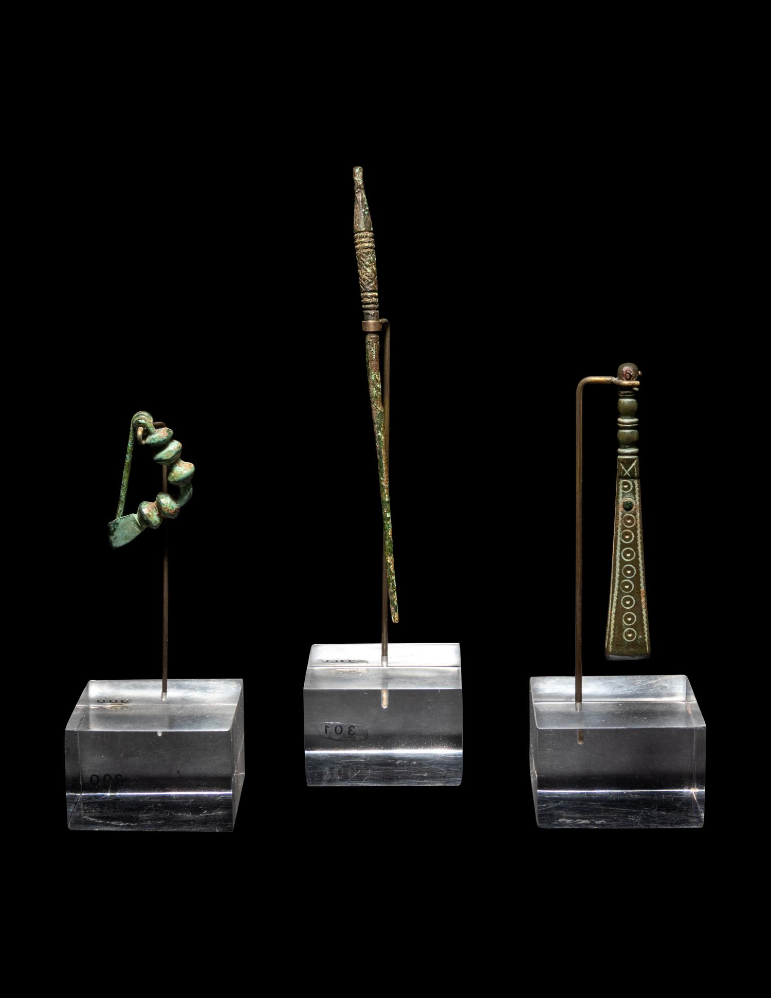 Three Luristan Bronze Implements