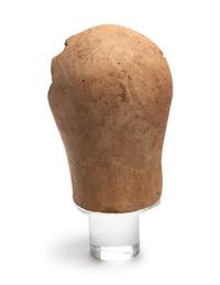 An Etruscan Terra Cotta Votive Head of a Man