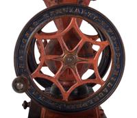 A National Specialty Painted Cast Iron Coffee Grinder