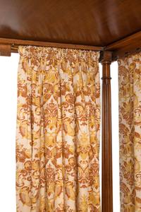 A George III Style Walnut Canopy Bed