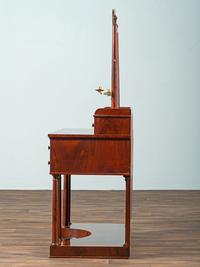 A Classical Brass Mounted Mahogany Gentleman's Dressing Table