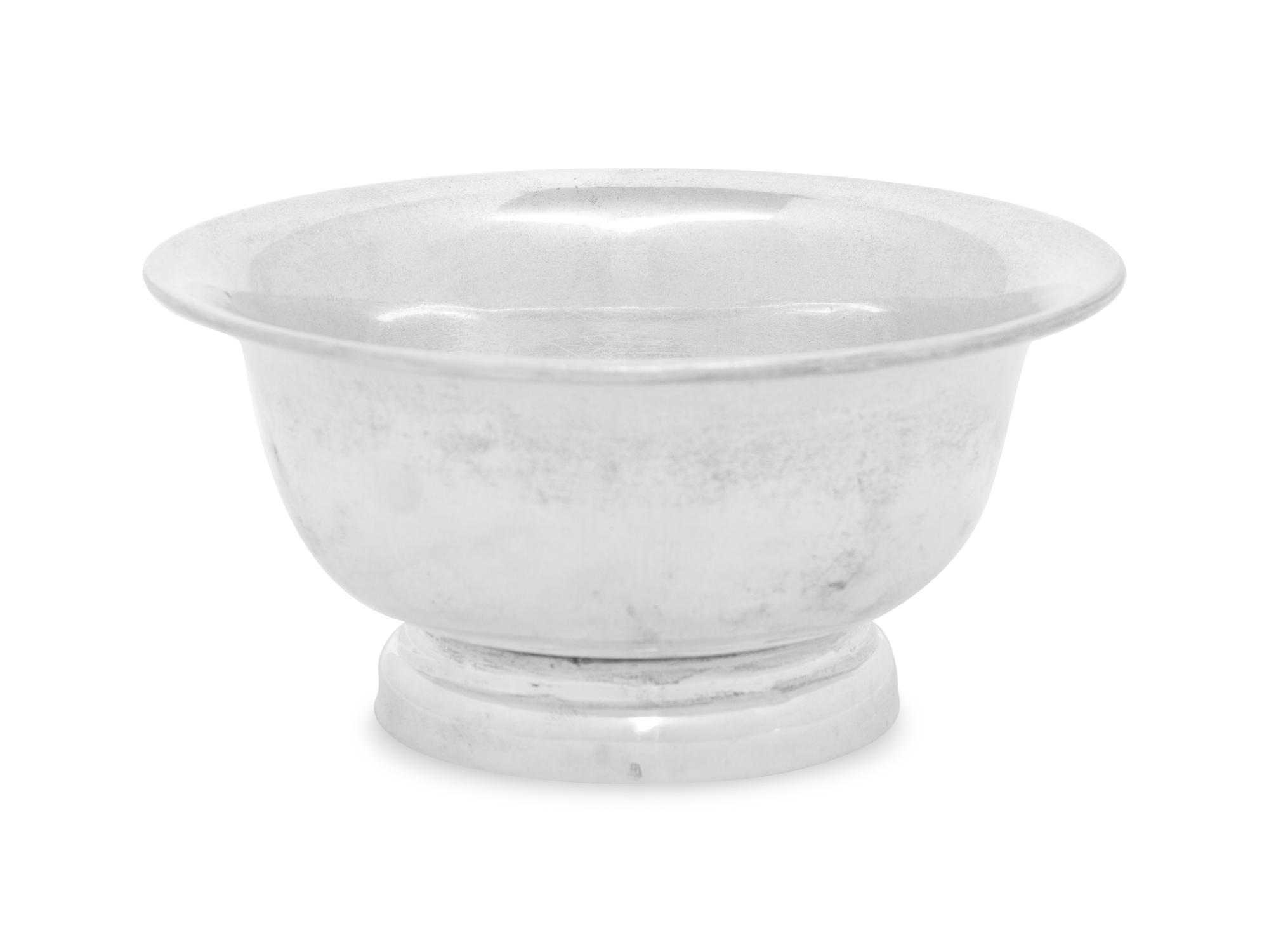 A Mexican Silver Bowl