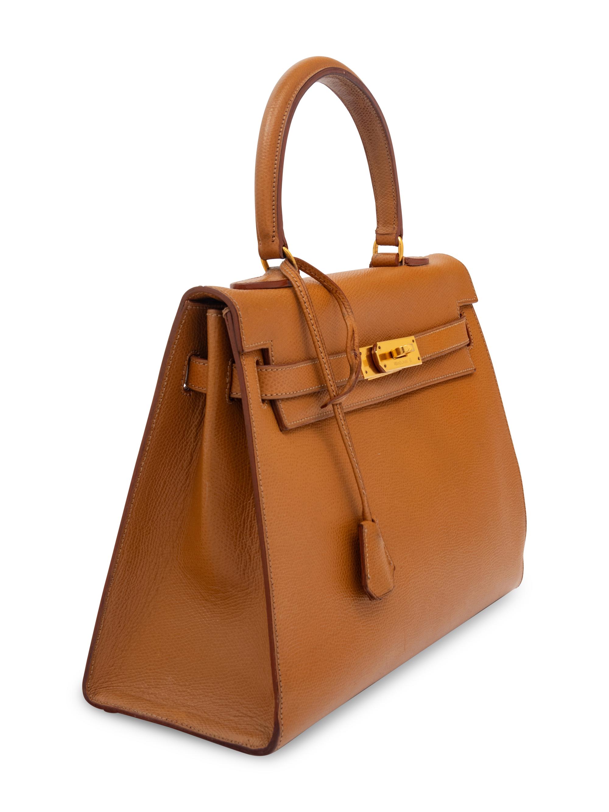 Hermès Kelly Sellier 28 with Strap, 1977