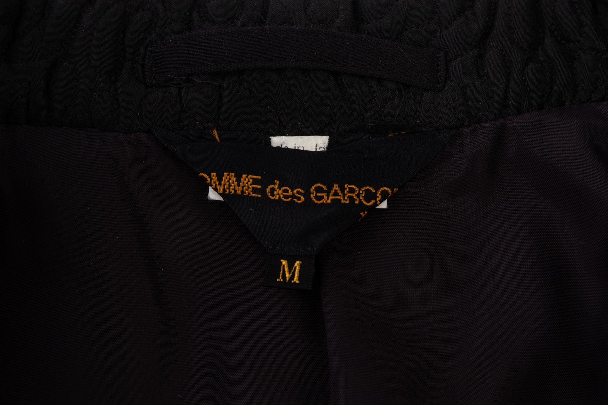 Comme des Garçons Quilted Jacket with Lace,