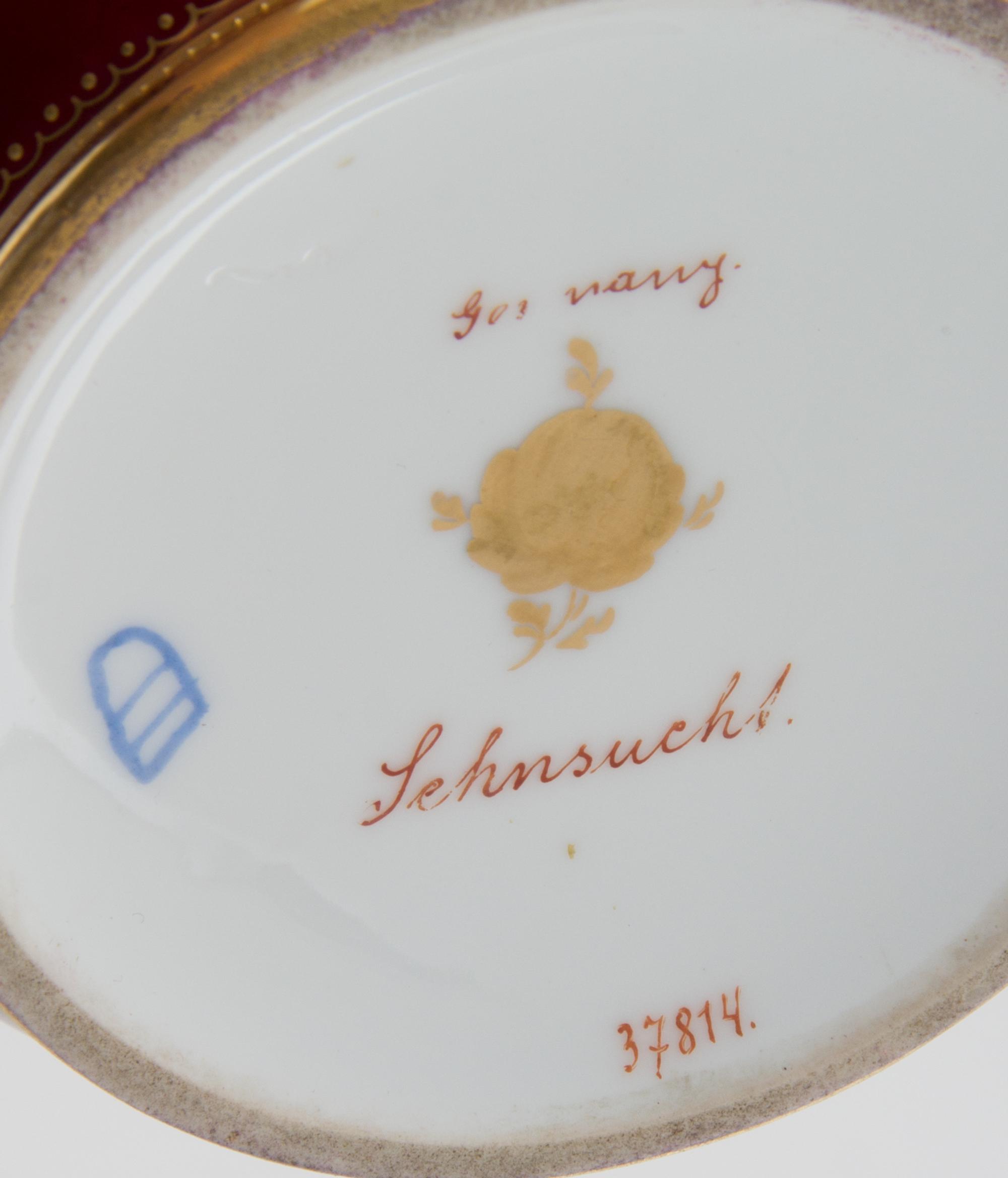 A Vienna Porcelain Vase — LATE 19TH CENTURY