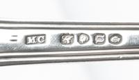 A William IV Silver Ladle, Mary Chawner, London, 1835, having a rocaille and S-scroll decorated handle.