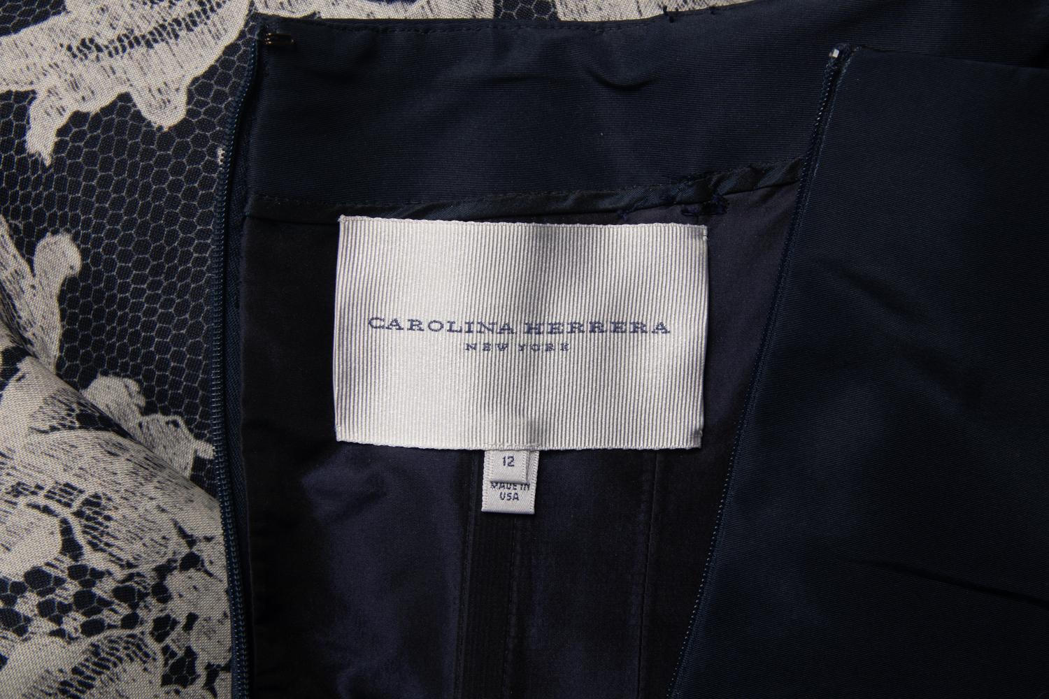 Carolina Herrera Cocktail Ensemble