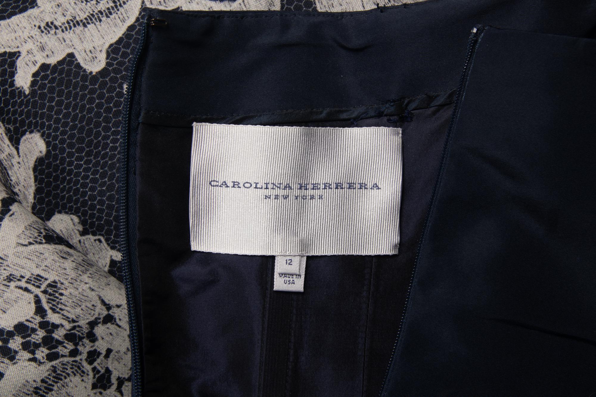 Carolina Herrera Cocktail Ensemble