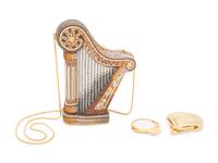 Judith Leiber Carnegie Hall Harp Minaudière