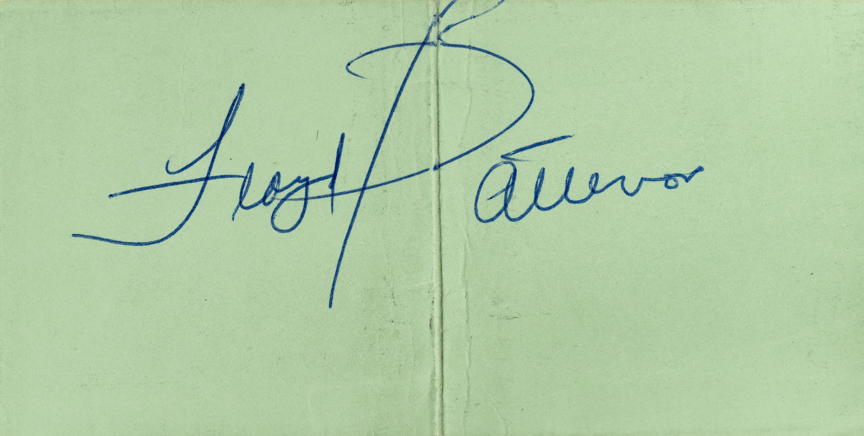 A Group of Six Heavyweight Boxing Champion Signed Autograph Items Including Evander Holyfield and George Foreman,
