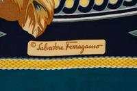 Four Salvatore Ferragamo Scarves