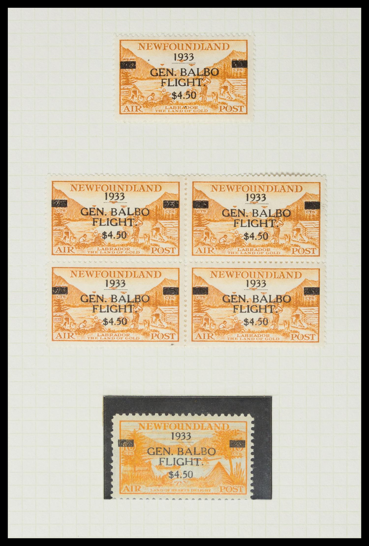 A Collection of Canada and Newfoundland Stamps