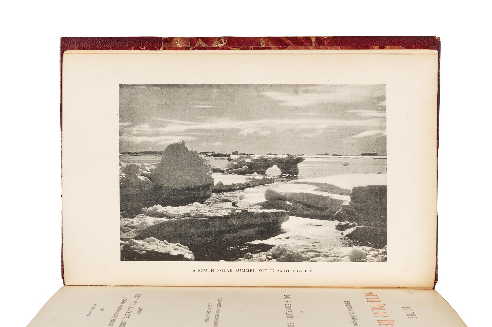 BERNACCHI, Louis C. (1876-1942). To the South Polar Regions. Expedition of 1898-1900. London: Hurst & Blackett, 1901.