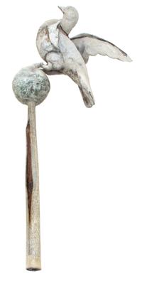 Two French Zinc Roof Finials Height of tallest 39 inches. — 19TH CENTURY